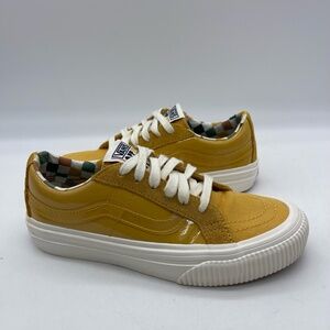 Vans x Karina Rozunko Sk8 Low 500714 Women's Size 6.5 Shoes VN0A4UWI24L‎ Yellow